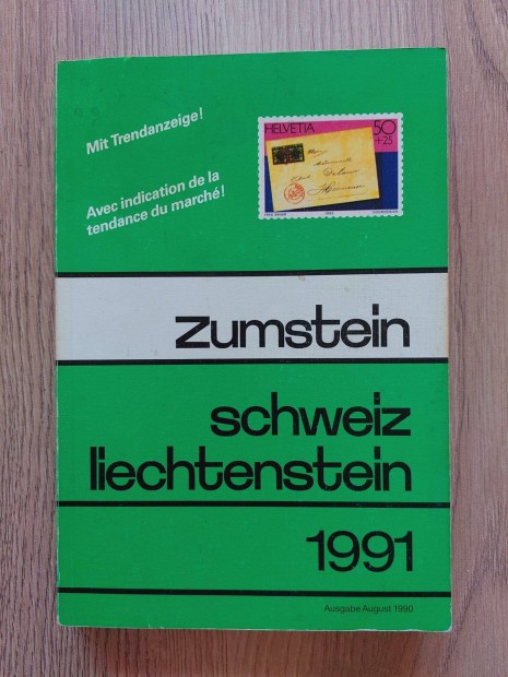 Zumstein blyegkatalgus 1991