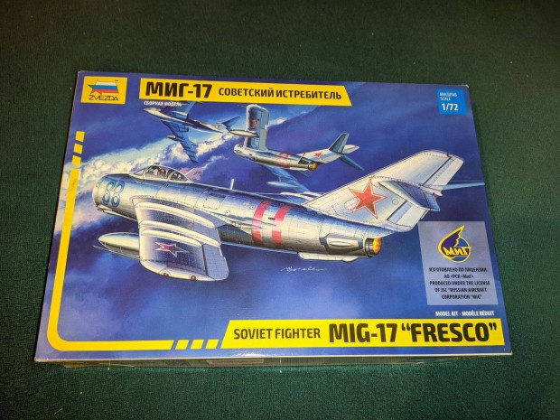 Zvezda MiG-17 makett