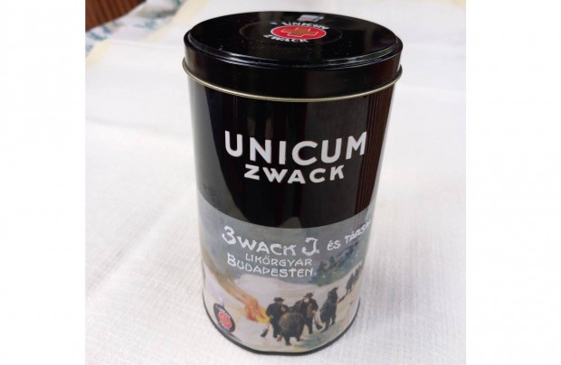 Zwack Unicum dszdoboz 0,5 l-es veghez, fmdoboz