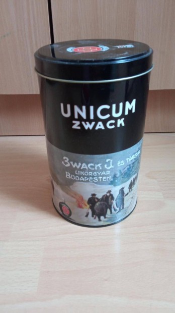 Zwack Unicum fém doboz 500 Ft