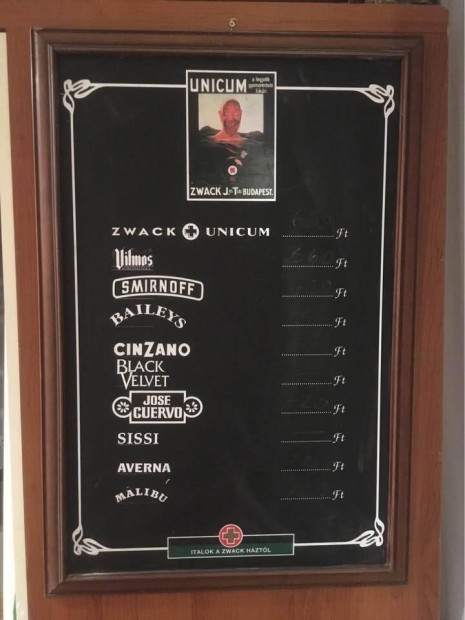 Zwack dekor krtatbla