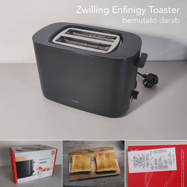 Zwilling Enfinigy premium kenyérpirító új állapotban eladó
