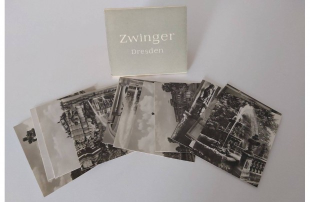 Zwinger Dresden kpeslapok albumban