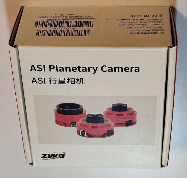 Zwo ASI 662 MC, Celestron Nexyz