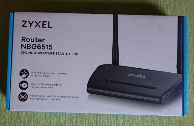Zyxel NBG6515 Dual-Band AC750 vezetk nlkli router elad