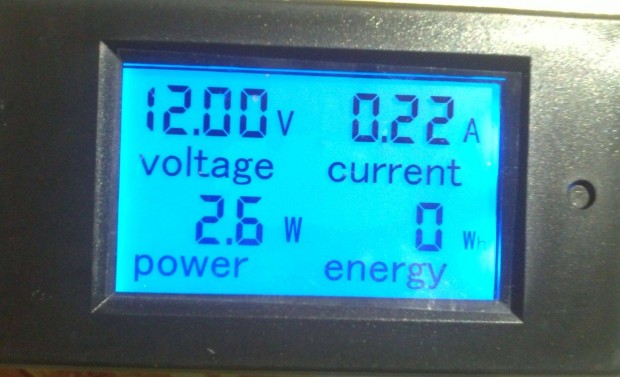 (138) Feszltsg ram KWh Watt 20A DC Teljestmny kijelz