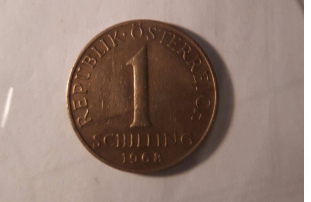 '1 schilling 1968 Osztrák pénzérme