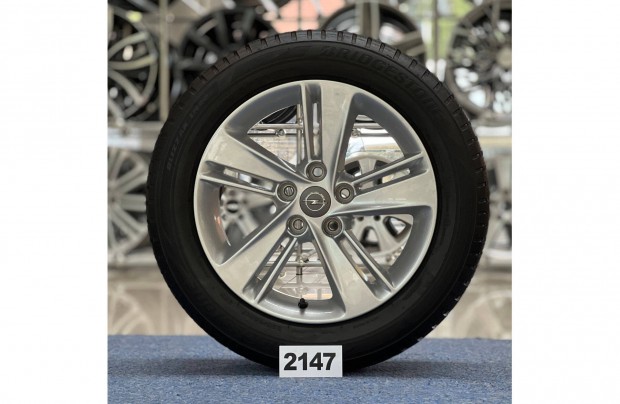 (2147) Opel 17 gyári alufelni felni, 5x115, 225/55 téli gumi, Insignia