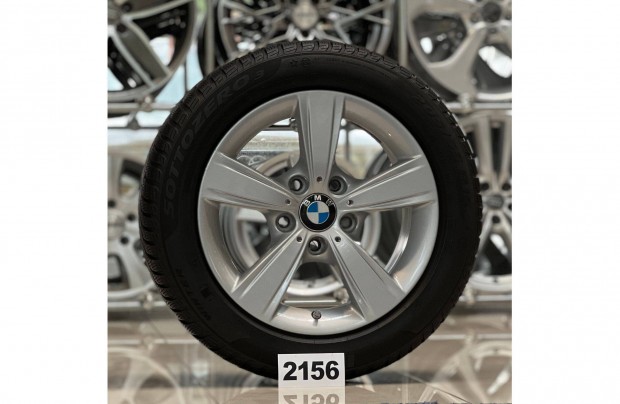 (2156) BMW 16 gyári alufelni felni, 5x120, 205/55 gumi, F30 F31