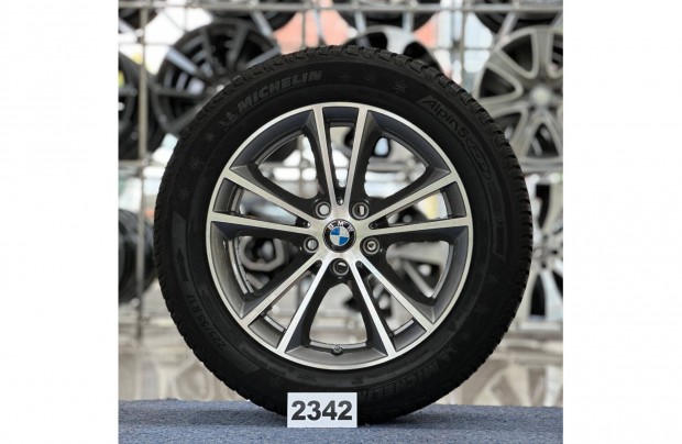 (2342) BMW 17 gyári felni alufelni, 5x112, 225/55 téli gumi, G30 G31