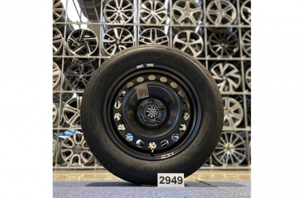 (2949) Volkswagen 18 gyári lemezfelni, 5x112, kétszéles gumi, ID Buzz