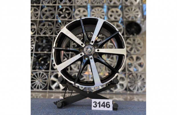 (3146) Mercedes 18 gyári alufelni felni, 5x112, C CLA A B osztály