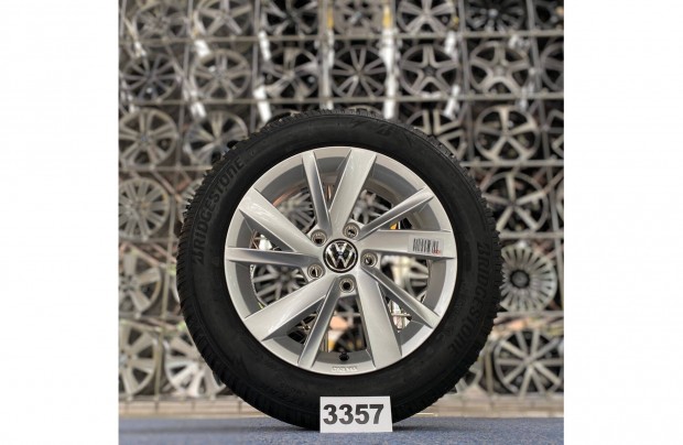 (3357) Volkswagen 16 új gyári alufelni felni, 5x112, 205/55 gumi, Golf