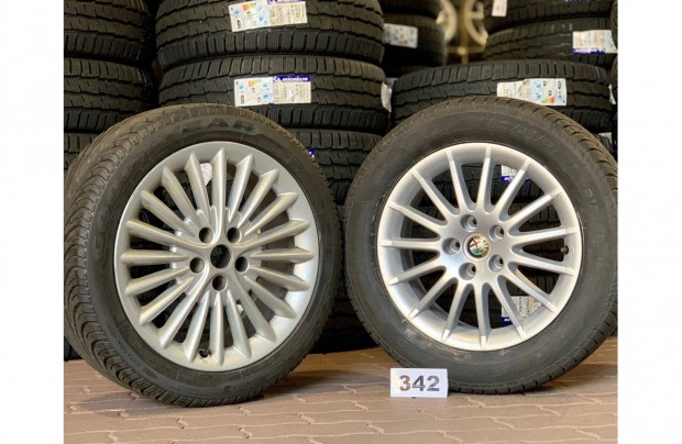 (342) Alfa Romeo 16 17 felni, alufelni, 5x108, pótkerék 1 db darab