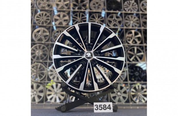 (3584) Skoda 19 új alufelni felni, 5x112, Superb Octavia