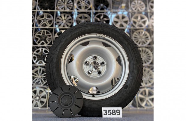 (3589) Volkswagen 17 lemezfelni, 5x120, 215/60 nyári gumi, transporter