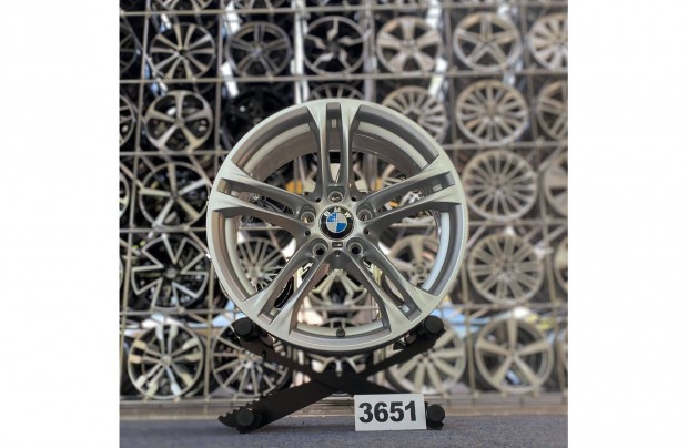 (3651) BMW 18 gyári alufelni felni, 5x120, kétszéles F10 F11