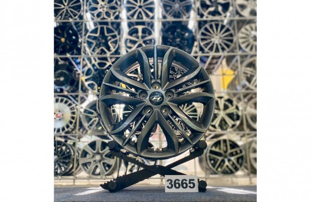 (3665) Hyundai 17 gyári alufelni felni, 5x112, Tpms szenzor
