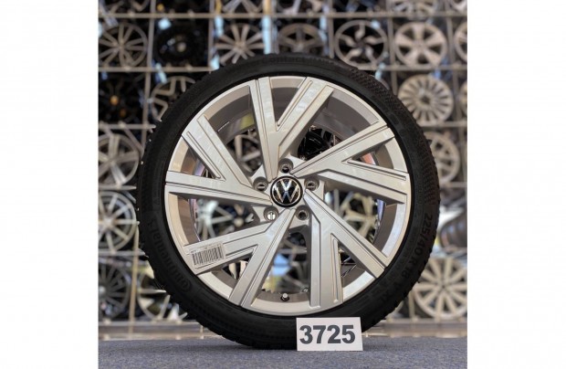 (3725) Volkswagen 18 gyári alufelni felni 5x112, 225/40 téli gumi Golf