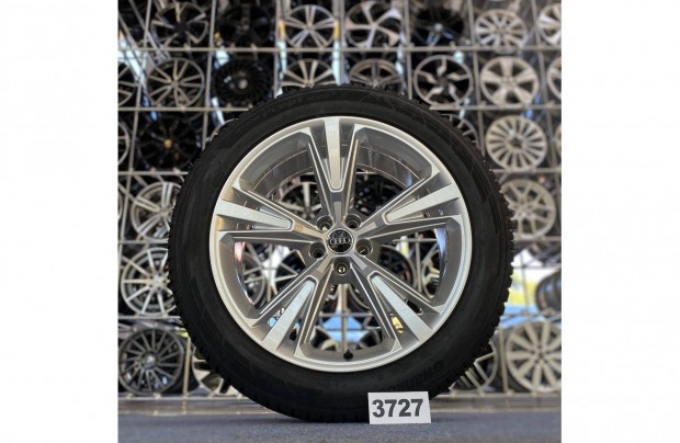 (3727) Audi 21 gyári alufelni felni, 5x112, 285/45 téli gumi, Q8