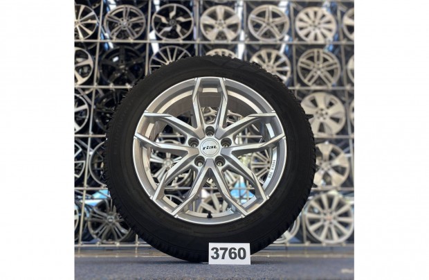 (3760) Rial 18 alufelni felni, 5x112, 225/55 R18 téli gumi, A6