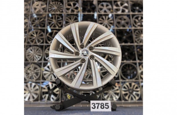 (3785) Skoda 18 gyri alufelni felni, 5x112, Octavia
