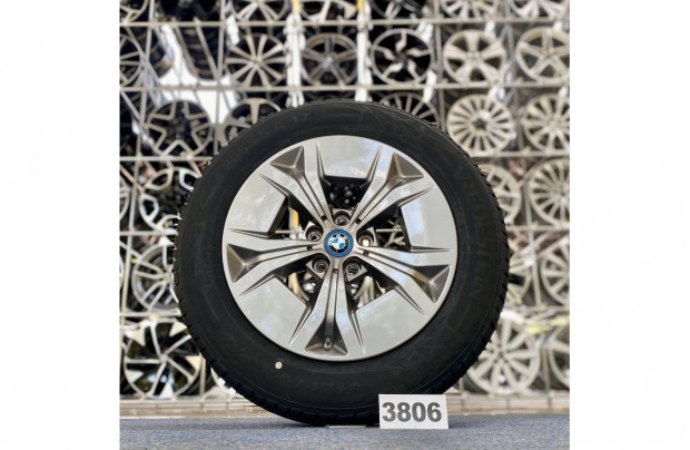 (3806) BMW 17 gyári alufelni felni, 5x112, 205/65 R17 téli gumi, iX1