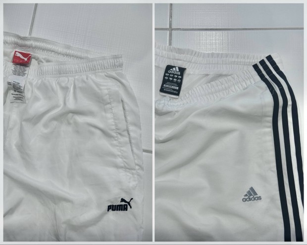 -50% Adidas + Puma fehr melegtalsk egyben L XL