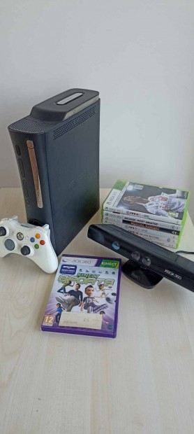 !50%- ! Xbox 360+kinect+Limitlt jtkok(ssz:9 db jtk)