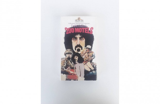 '88-as vintage Frank Zappa's 200 Motels VHS kazetta szp llapotban