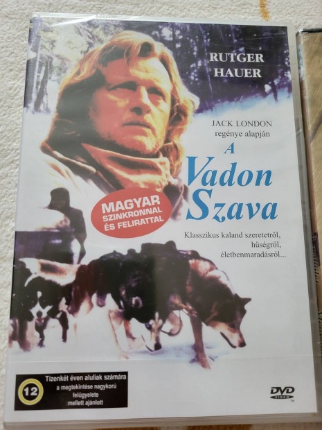 "A Vadon szava" j, bontatlan DVD film. 