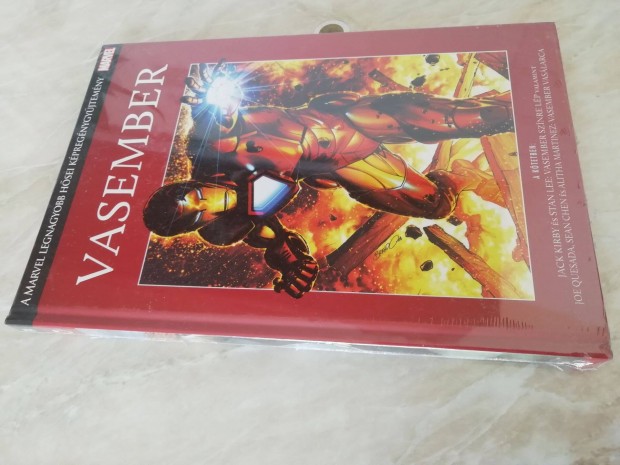 "A Vasember" képregény Marvel kiadás még foliába bontatlan