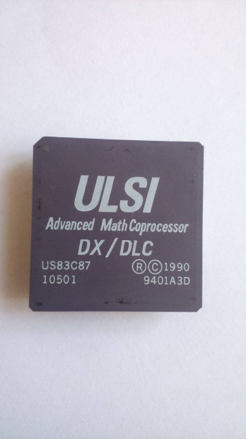 "Advanced Math coprocesszor" ULSI DX/DLC koprocesszor