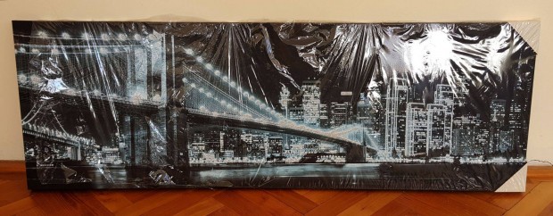 "Brooklyn Bridge" , j, csillmos vszon kp