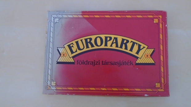 "Europarty" - Fldrajzi trsasjtk - Retro kiads - kompletten