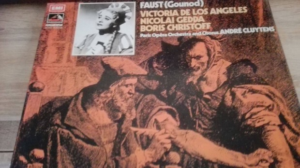 "Faust" 1972-es bakelit lemez 3 db