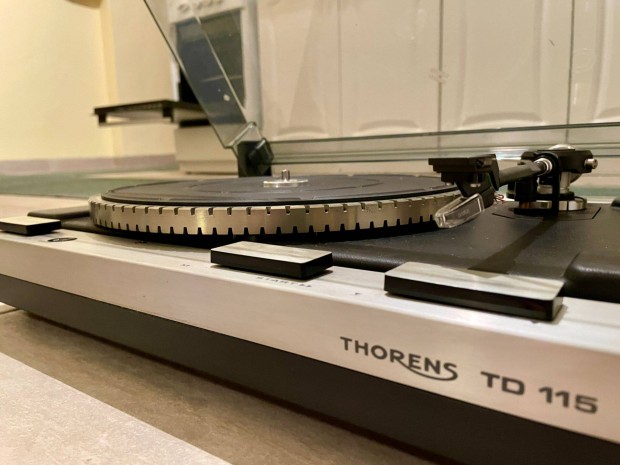 (Fggben) Thorens TD115 lemezjtsz alkalmi ron