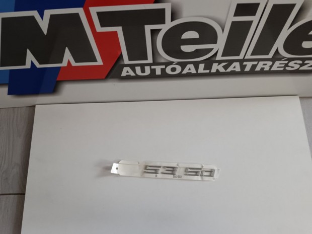 (GYÁRI ÚJ) BMW Öntapadós matrica "535d" 5-ös sorozat E60+LCI / E61+L