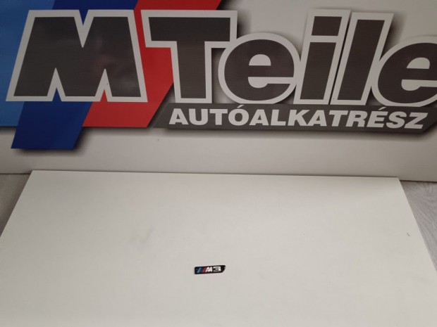 (GYÁRI ÚJ) BMW Öntapadós matrica "M3" 3-as sorozat E90+LCI / E92+LCI