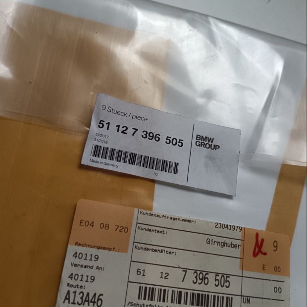 (GYRI J) BMW Vdflia bal oldali  2-es F45+LCI / F46+LCI  R/CSK