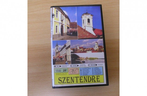 "Hello Szentendre" - VHS videokazetta angol nyelven