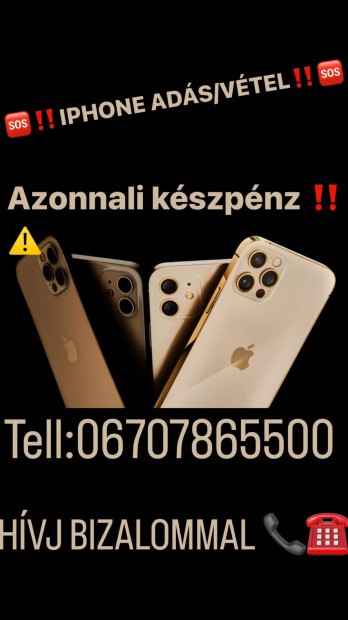 !Iphone Ads/Vtel Azonnali KP!