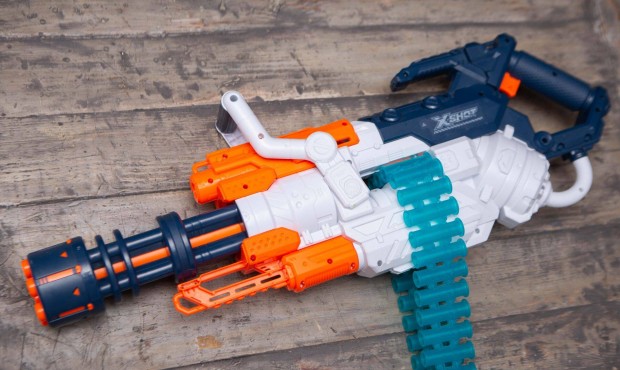 "Nerf" Xshot Bvtett!! Crusher Gatling Minigun