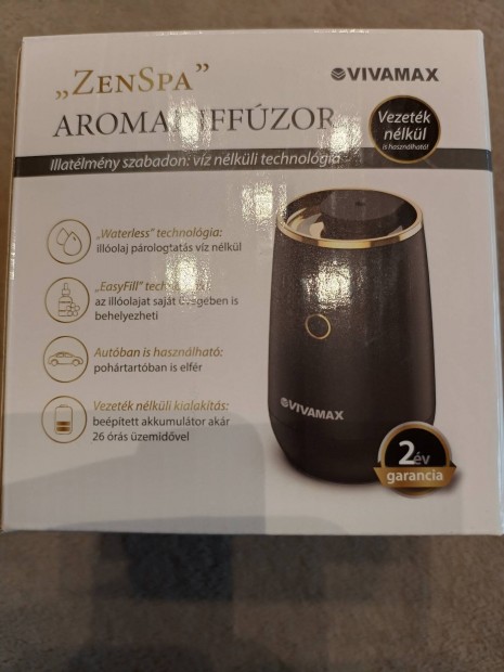 "Zenspa" Aromadiffzor bontatlan llaoptban