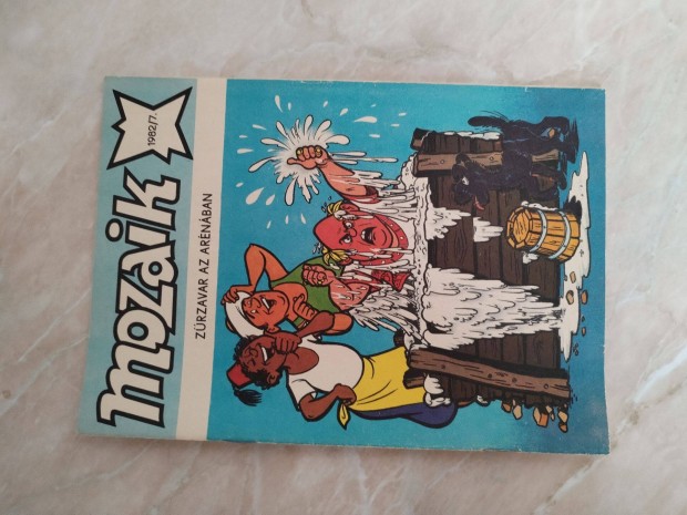 "Zürzavar az arénában" Mozaik képregény 1982/7. szám