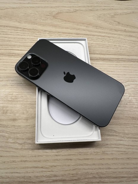 !!1 hetes!! iphone 16 Pro Max 1TB fggetlen 1 akku ciklust