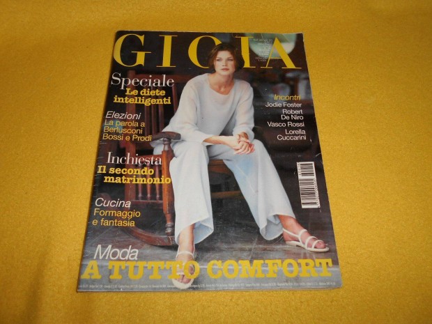 " Gioia " olasz divatmagazin. 241 old. jszer, sznes fotk