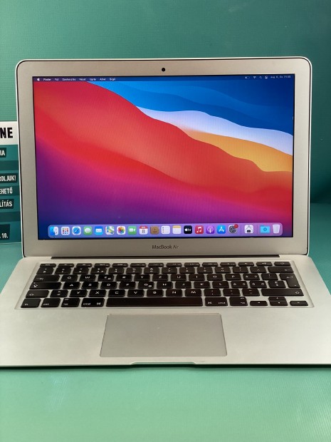 !! 1 V GARANCIA !! Apple Macbook AIR ENG 128GB SSD Silver 2015