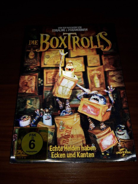 (nmet kiad. dvd) Doboztrollok - Boxtrolls