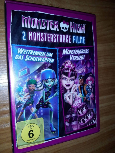(nmet kiad. dvd) Monster High Pntek esti frsz Milyen rmes szerelem